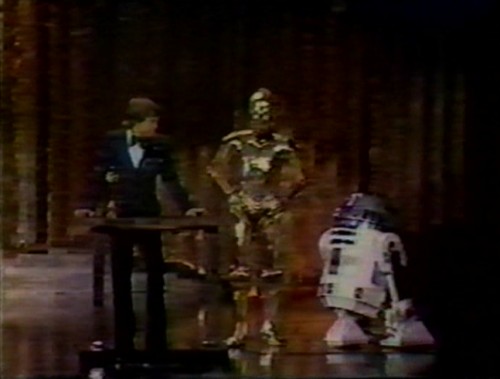 Mark Hamill, C-3PO and R2-D2