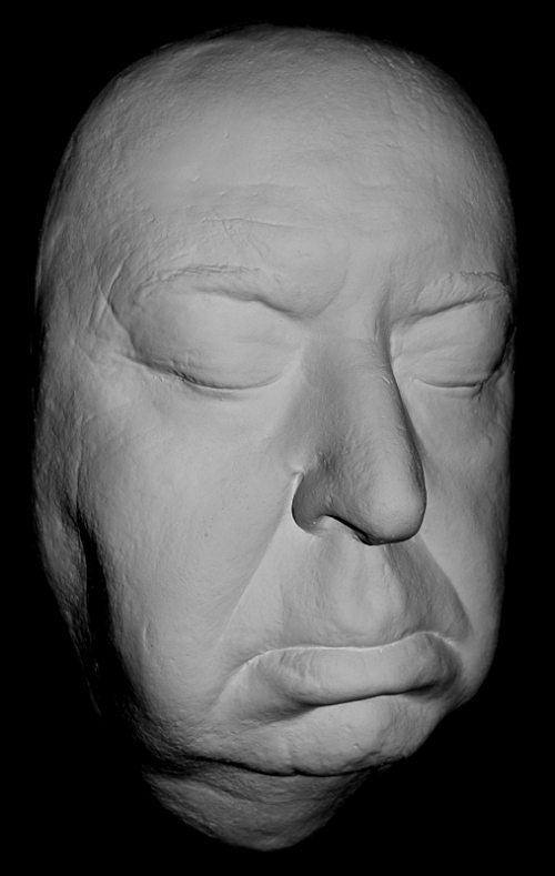 Hitchcock life mask